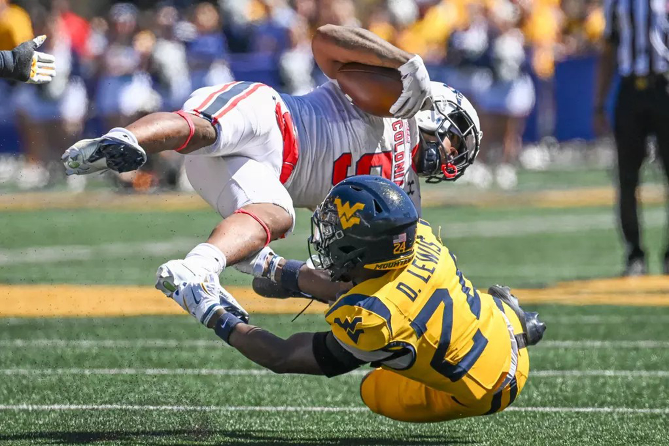 Safety Darrian Lewis hopes to win at WVU, get revenge against Ohio